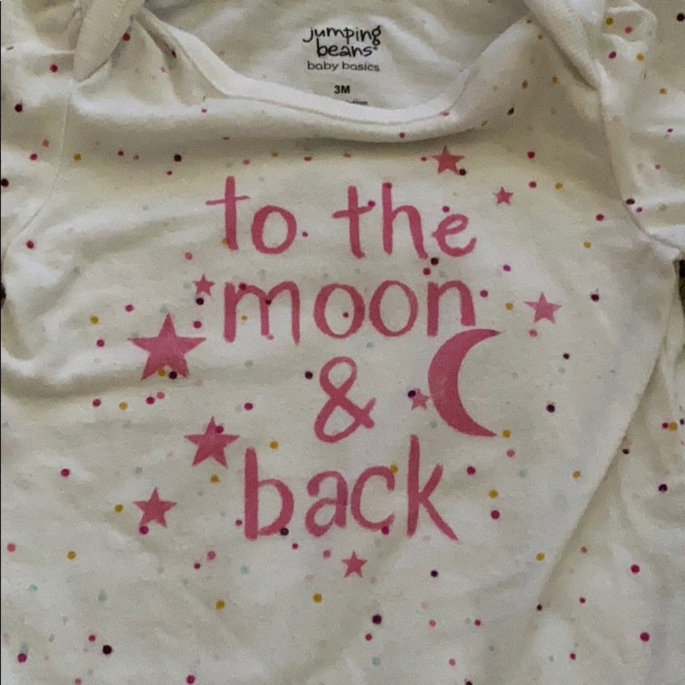 3 month size. Long sleeve onesie.